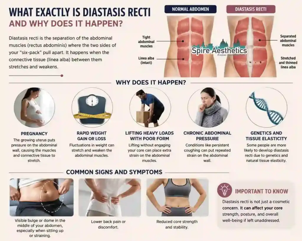 What Exactly Is Diastasis Recti and Why Does It Happen West Bromwich?
