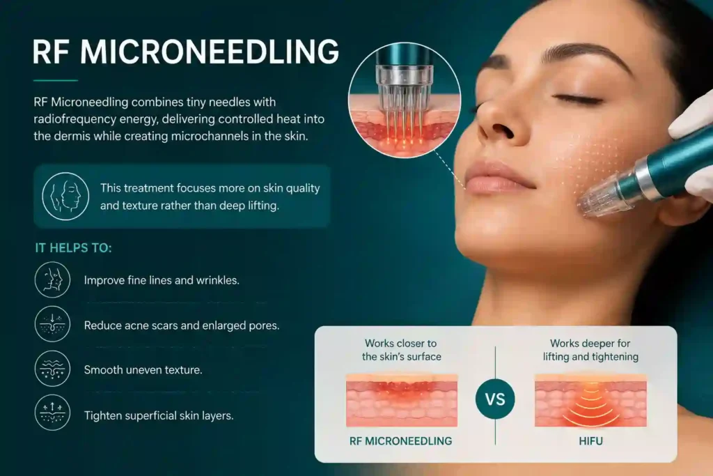 What Does RF Microneedling Do That HIFU Alone Cannot West Bromwich